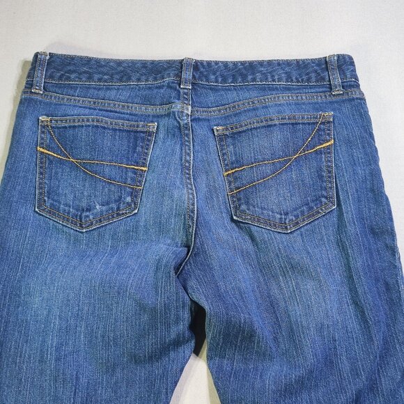 GAP jeans curvy flare women's size 12R ink blue - Picture 4 of 10
